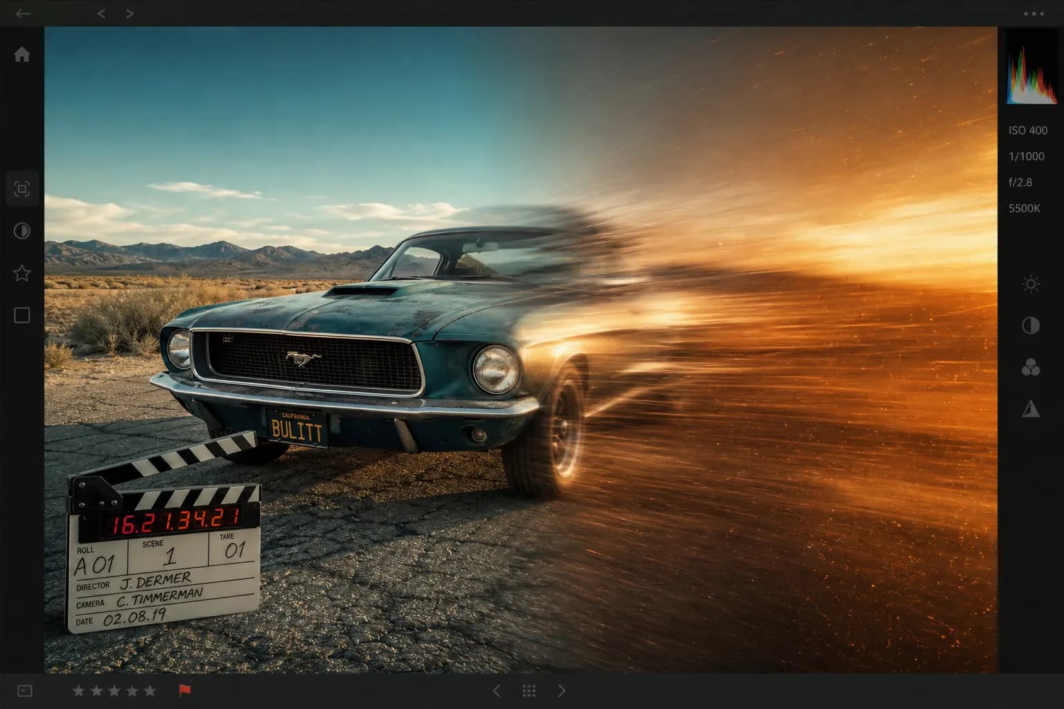 Image to cinematic video